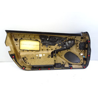 04 Mercedes R230 SL500 door panel, right, black/gray