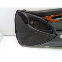 04 Mercedes R230 SL500 door panel, right, black/gray