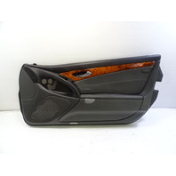 04 Mercedes R230 SL500 door panel, right, black/gray