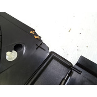 04 Mercedes R230 SL500 cover, right flap trim, 2306901241, black SL600 SL65