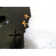 04 Mercedes R230 SL500 cover, right flap trim, 2306901241, black SL600 SL65