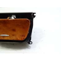 04 Mercedes R230 SL500 ashtray center console, w/ wood trim, walnut, 2308100030