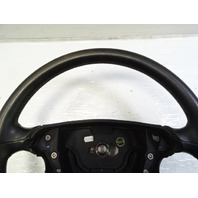 04 Mercedes R230 SL500 steering wheel, leather, black oem 2304600503