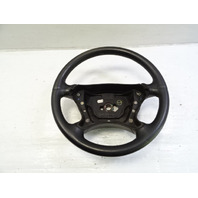 04 Mercedes R230 SL500 steering wheel, leather, black oem 2304600503