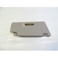 04 Mercedes R230 SL500 sun visor, left, alpaca gray 2308100510
