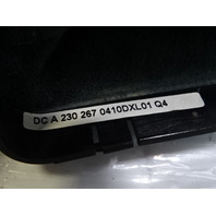 04 Mercedes R230 SL500 gear shift knob, shifter, black 2302670410