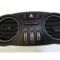 04 Mercedes R230 SL500 ac vent, dash, center, black, 2308300054 SL500 SL600 SL65
