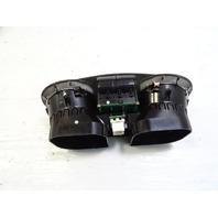 04 Mercedes R230 SL500 ac vent, dash, center, black, 2308300054 SL500 SL600 SL65