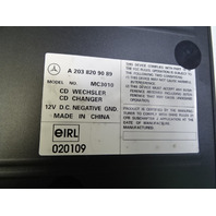 04 Mercedes R230 SL500 CD changer, 2038209089, SL600 SL65