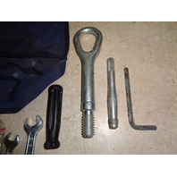 03-06 Mercedes R230 SL500 tool kit tow hook