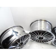 04 Mercedes R230 SL500 wheel set, rim 2304011502 2304011602 8.5x18 9.5x18 ET30 ET33 Staggered