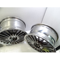 04 Mercedes R230 SL500 wheel set, rim 2304011502 2304011602 8.5x18 9.5x18 ET30 ET33 Staggered
