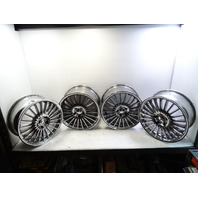 04 Mercedes R230 SL500 wheel set, rim 2304011502 2304011602 8.5x18 9.5x18 ET30 ET33 Staggered