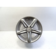 04 Mercedes R230 SL500 wheel, rim, rear, 9.5x18, 2304010502 silver