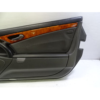 04 Mercedes R230 SL55 door panel, right, black/gray