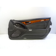 04 Mercedes R230 SL55 door panel, right, black/gray