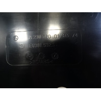 04 Mercedes R230 SL55 trim door panel storage tray pocket, left, 2307200103 gray