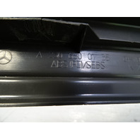04 Mercedes R230 SL55 trim, door step sill, left inner, 2306800135 dark gray