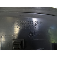 04 Mercedes R230 SL55 trim, trunk left side, 2306930591 gray