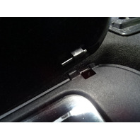 04 Mercedes R230 SL55 sunvisors, left and right, alcantara, charcoal gray, 2308101410 2308101310 SL500