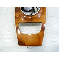 04 Mercedes R230 SL55 center console, wood trim, w/ashtray, 2306801539, walnut