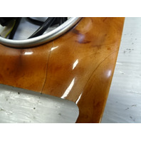 04 Mercedes R230 SL55 center console, wood trim, w/ashtray, 2306801539, walnut