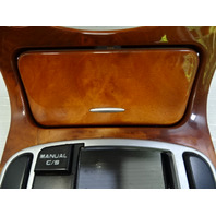 04 Mercedes R230 SL55 center console, wood trim, w/ashtray, 2306801539, walnut