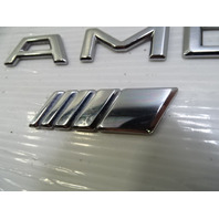 04 Mercedes R230 SL55 emblem set, on trunk lid SL55 AMG