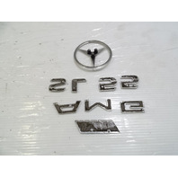 04 Mercedes R230 SL55 emblem set, on trunk lid SL55 AMG