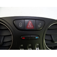 04 Mercedes R230 SL55 ac vent, dash, center, black, 2308300054 SL500 SL600 SL65