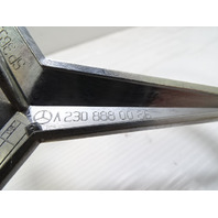 04 Mercedes R230 SL55 emblem front grille, 2308880086