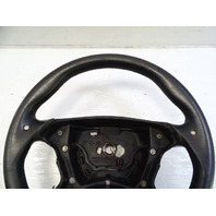 04 Mercedes R230 SL55 steering wheel, leather, black oem 2304601403 AMG
