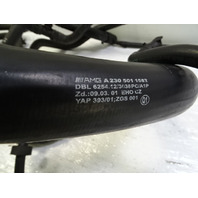 04 Mercedes R230 SL55 coolant hose set SL55 AMG