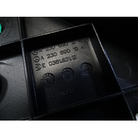 03 Mercedes R230 SL55 cover, right flap trim, 2306901241, black SL600 SL65