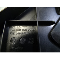 03 Mercedes R230 SL55 cover, left flap trim, 2306901141, black, SL600 SL65