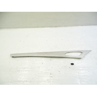 03 Mercedes R230 SL55 trim, door panel, left 2307200922 silver