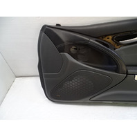 03 Mercedes R230 SL55 door panel, right, black/gray
