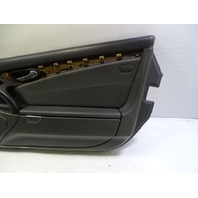 03 Mercedes R230 SL55 door panel, right, black/gray