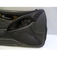 03 Mercedes R230 SL55 door panel, left, black/gray