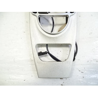 03 Mercedes R230 SL55 center console trim with ashtray, 2306805739 silver