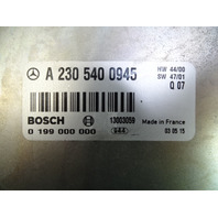 03 Mercedes R230 SL55 module, battery load 2305400945