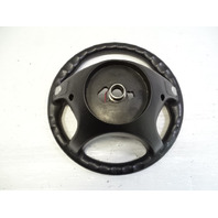 03 Mercedes R230 SL55 steering wheel, leather, black oem 2304601403 AMG