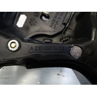 03 Mercedes R230 SL55 steering wheel, leather, black oem 2304601403 AMG