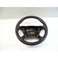 03 Mercedes R230 SL55 steering wheel, leather, black oem 2304601403 AMG