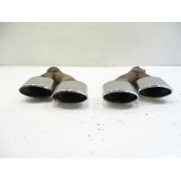 03 Mercedes R230 SL55 exhaust tips, oem, left/right AMG