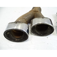 03 Mercedes R230 SL55 exhaust tips, oem, left/right AMG