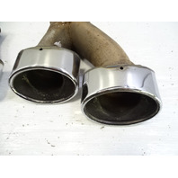 03 Mercedes R230 SL55 exhaust tips, oem, left/right AMG