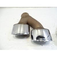 03 Mercedes R230 SL55 exhaust tips, oem, left/right AMG
