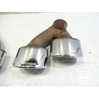 03 Mercedes R230 SL55 exhaust tips, oem, left/right AMG