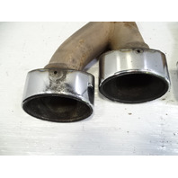 03 Mercedes R230 SL55 exhaust tips, oem, left/right AMG